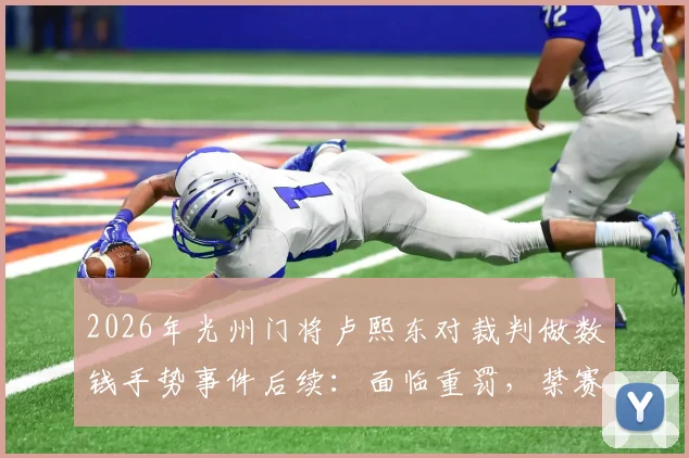 2026年光州门将卢熙东对裁判做数钱手势事件后续：面临重罚，禁赛期与处罚结果深度分析